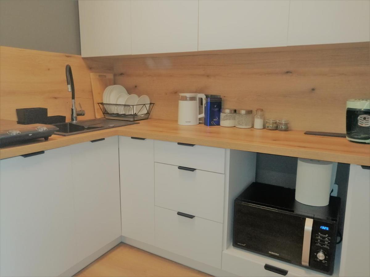 Nadmorski Apartament Gdansk Przy Plazy Apartment Bagian luar foto